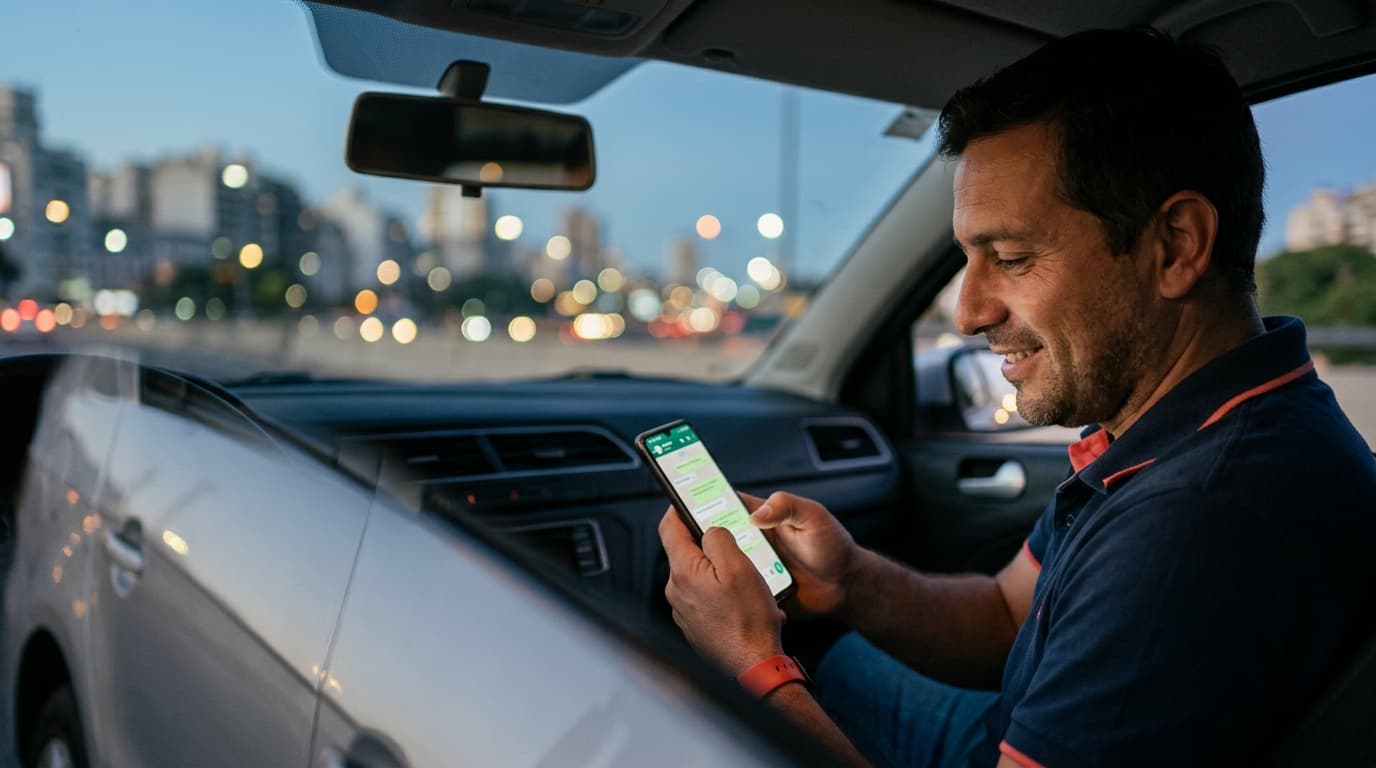 Facturá tus viajes DiDi por WhatsApp