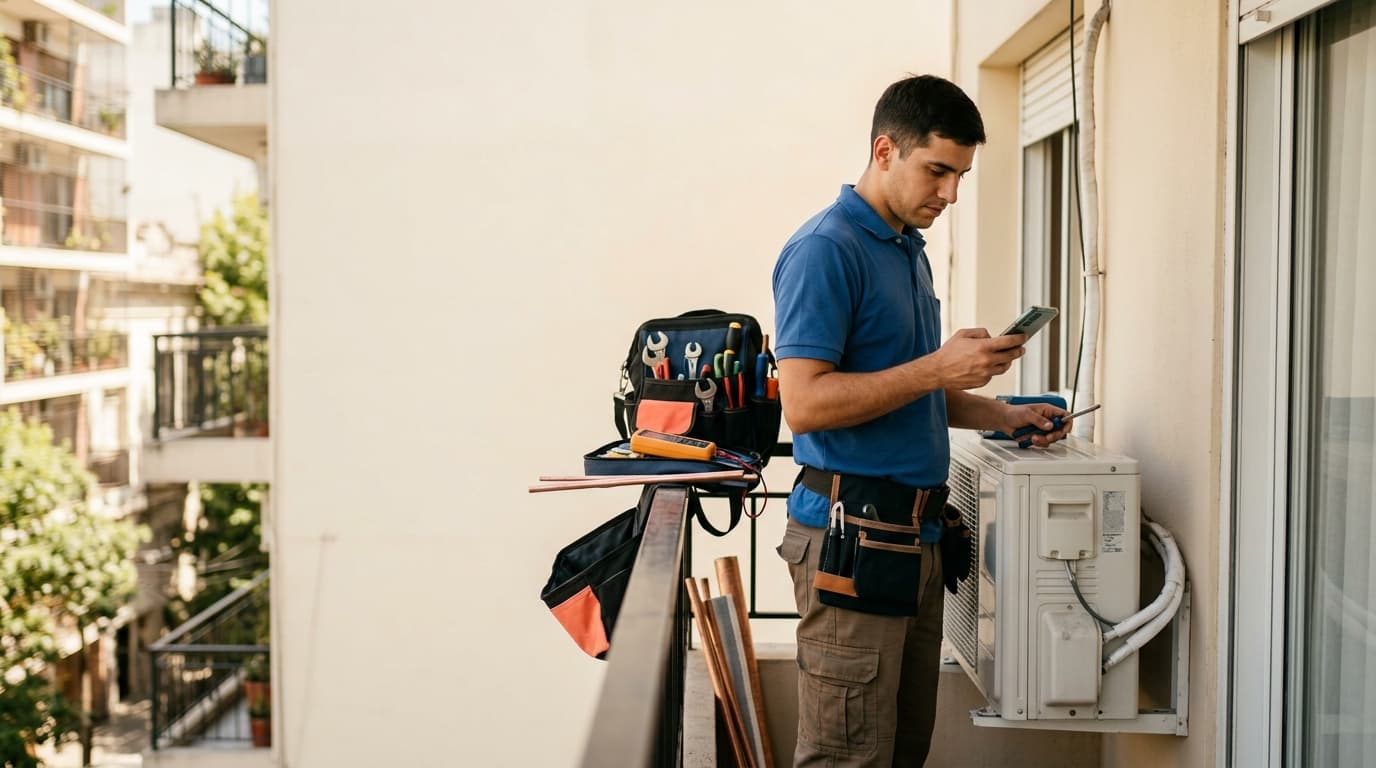 Facturá instalaciones y service por WhatsApp