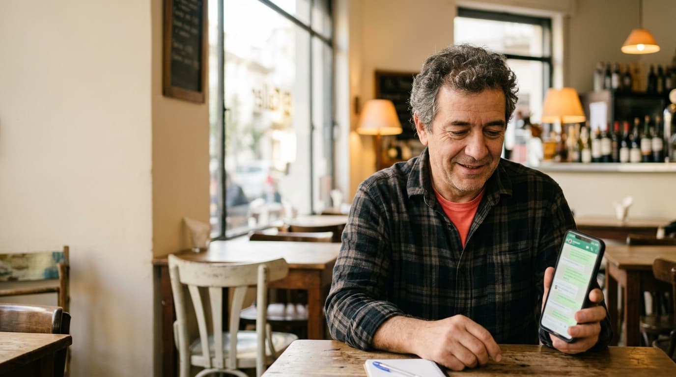 Facturá tu bar o restaurante por WhatsApp