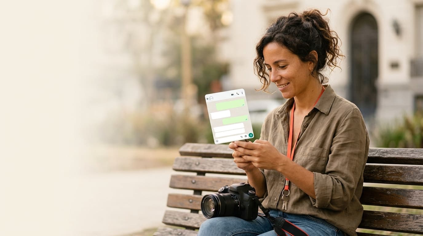 Facturá sesiones y eventos por WhatsApp