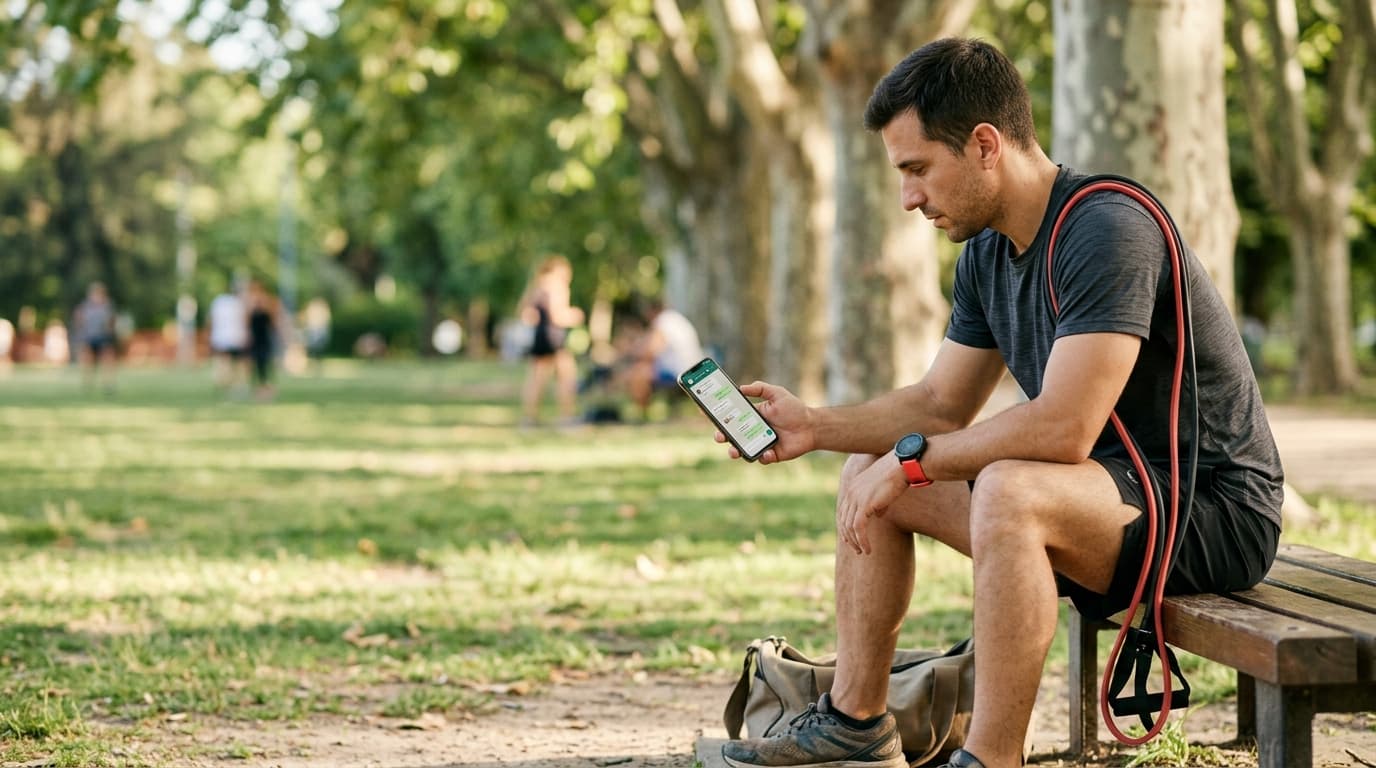 Facturá entrenamientos por WhatsApp