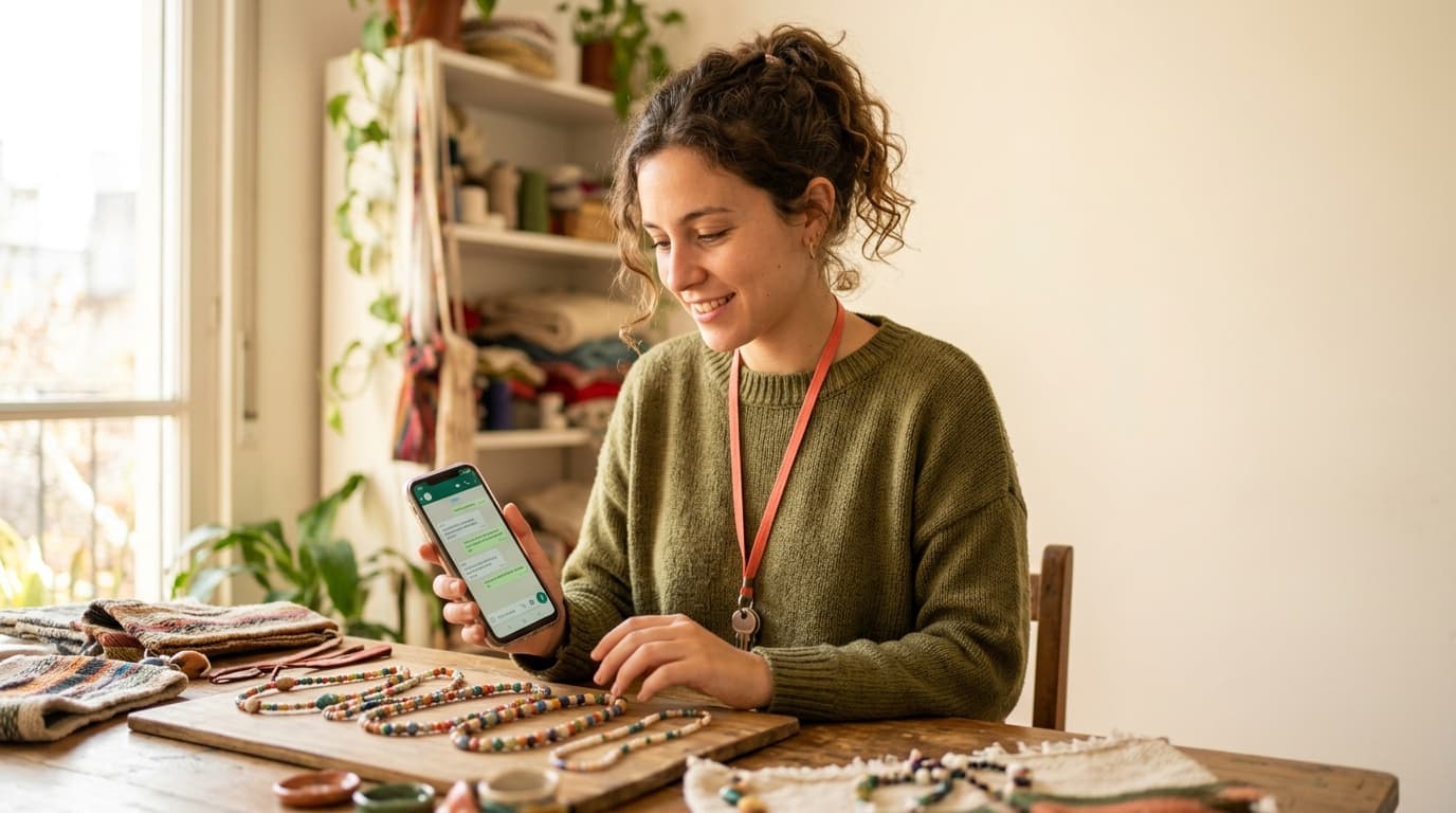 Vendés por IG, facturás por WhatsApp